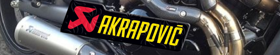 AKRAPOVIC Auspuffanlagen mit E-ZULASSUNG AKRAPOVIC Auspuffanlagen mit E-ZULASSUNG