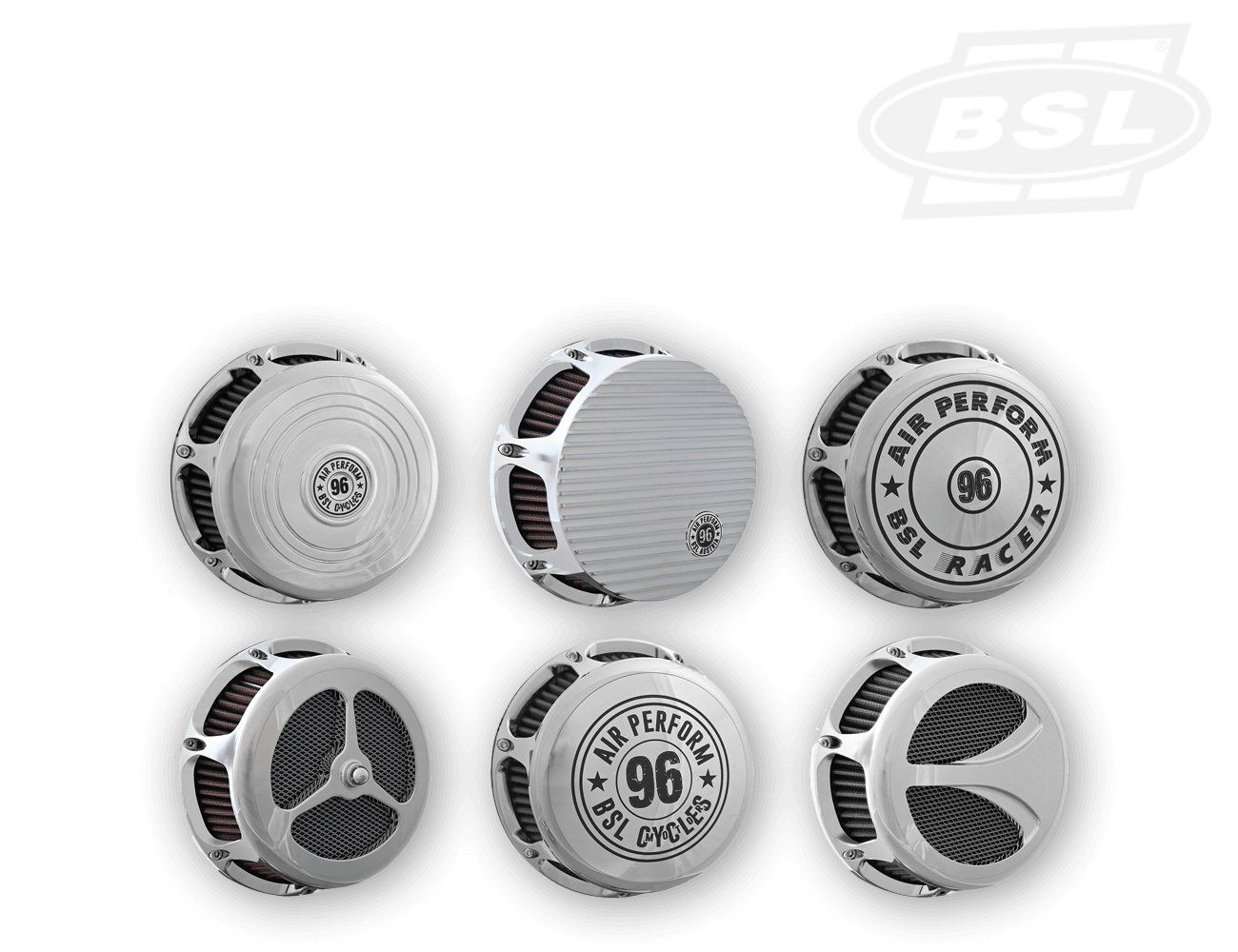 Round Show Chrome - Air Perform Luftfilter von BSL