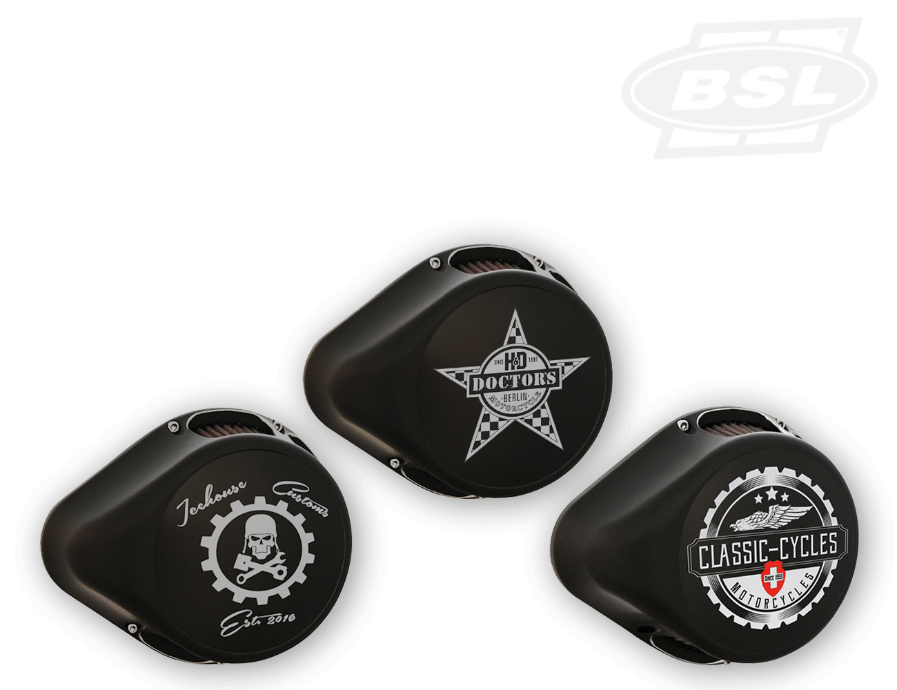 Mit deinem Eigenen Logo Drop Chopp Switch - Air Perform Luftfilter von BSL