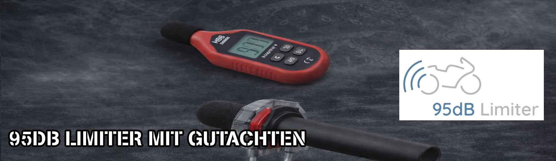 95DB LIMITER FÜR 95 DB LIMITER HARLEY DAVIDSON® MODELLE MIT TEILEGUTACHTEN ZUR PROBLEMLOSEN EINTRAGUNG. DB KILLER