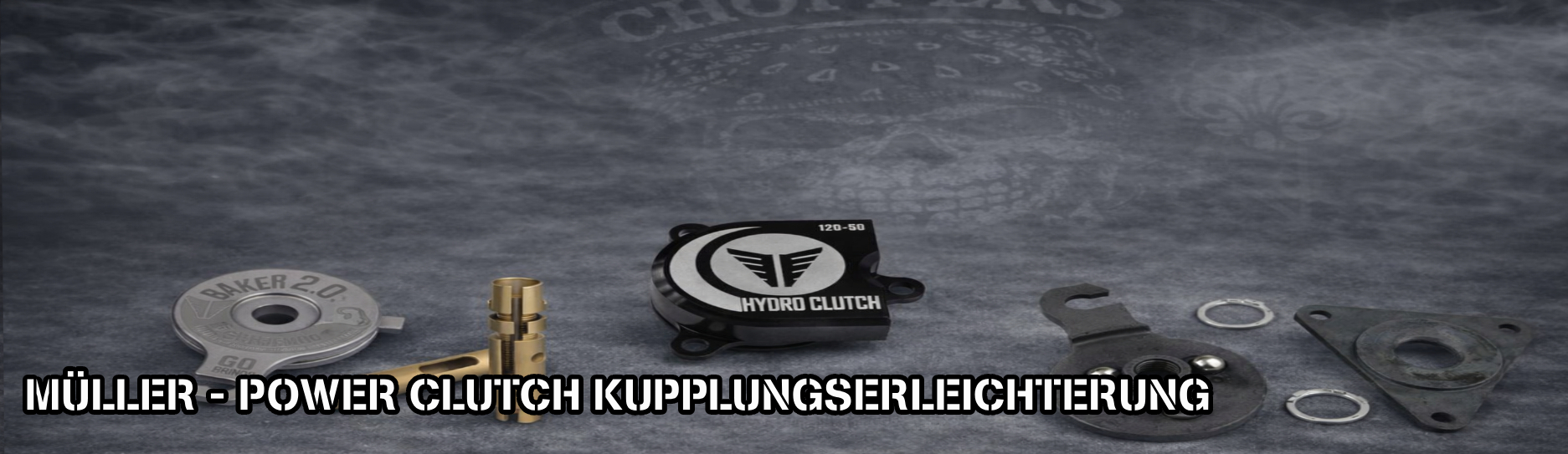 MÜLLER - POWER CLUTCH KUPPLUNGSERLEICHTERUNG KUPPLUNGSHILFE  FÜR HARLEY-DAVIDSON® MODELLE