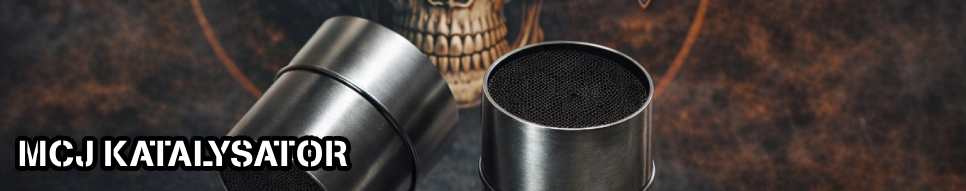 MCJ - KATALYSATOREN SATZ FÜR MCJ SCHALLDÄMPFER