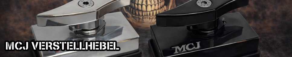 MCJ VERSTELLHEBEL IN GESONDERTER AUSFÜHRUNG IN VERSCHIEDENEN FARBEN