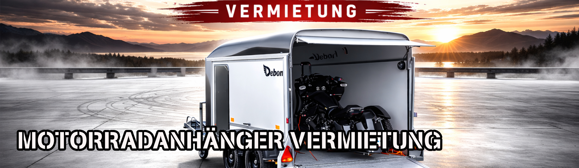 MOTORRAD ANHÄNGER VERMIETUNG