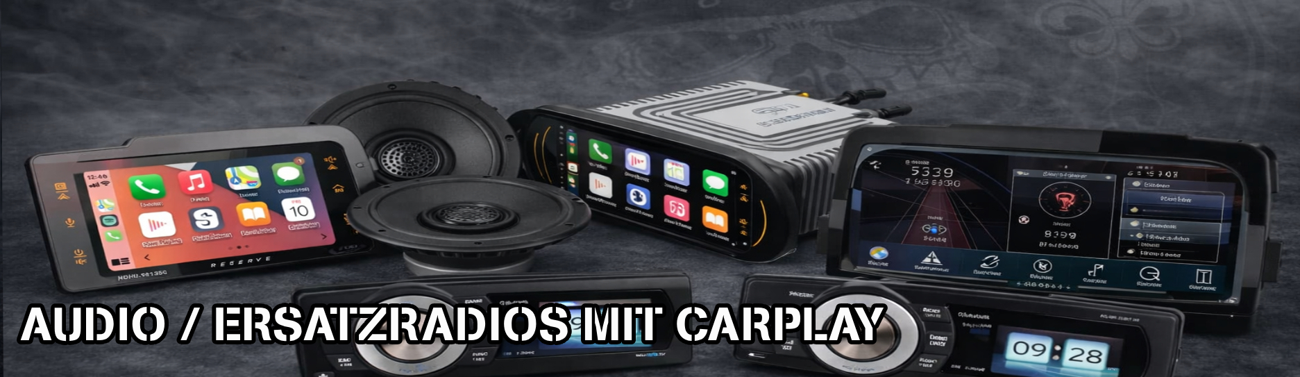 ERSATZRADIOS MIT APPLE CARPLAY & ANDROID AUTO FÜR HARLEY-DAVIDSON RADIO