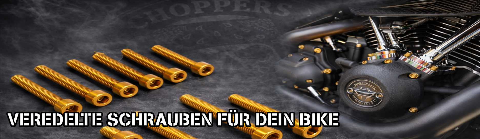 SCHRAUBEN FÜR DEIN BIKE IN SONDERAUSFÜHRUNGEN - HARLEY, INDIAN, TRIUMPH