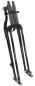 Preview: Springergabel - HARDBODY SPRINGER IM ANTIKE STIL – GLÄNZEND SCHWARZ – 22"  - Harley Davidson