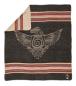Preview: Pike Brothers 1969 Decke faded black / beige - Mexican Chicano Harley Davidson