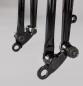 Preview: Springer Gabel »I-Beam Inline« von Cannonball - Big Twins - schwarz, kunststoffbeschichtet, mit parkerisierten Federn - mit Prüfbericht/Gutachten - Harley Davidson