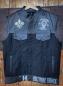 Preview: Choppers n Partys Lederweste Leder/Jeans schwarz Biker