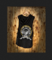 Preview: CnP Choppers n Partys Ärmelloses Kapuzen Sweat Shirt Hoodie Schwarz Biker Motorrad