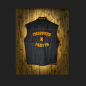 Preview: CnP Choppers n Partys Old School Jeansweste Denim Bestickt (Herren)