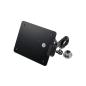 Preview: Cult-Werk, side mount license plate bracket, black. Austria