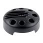 Preview: Cult-Werk Luftfilter Abdeckung. Slotted – 16-22 XL Sportster with stock round air cleaner