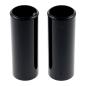 Preview: Cult-Werk 2-teilig oberes Gabelabdeckungsset. glänzend schwarz – 18-26 Softail Street Bob; FXST Standard: 18-20(NU)FXBB Street Bob 107; 25-26 FXBB Street Bob 117; 21-24(NU)FXBBS Street Bob 114; 20-24(NU)FXST Standard 107