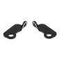 Preview: Cult-Werk Blinker Halterung set. vorne. schwarz – 16-22 XL Sportster (NU)