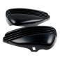 Preview: Cult-Werk ''Bobber'' Seitenabdeckung set. glänzend schwarz – 14-22 XL Sportster (NU)