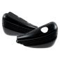 Preview: Cult-Werk ''Bobber'' Seitenabdeckung set. glänzend schwarz – 14-22 XL Sportster (NU)