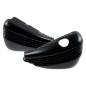 Preview: Cult-Werk ''Bobber'' Seitenabdeckung set. glänzend schwarz – 04-13 XL Sportster (NU)