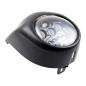Preview: Cult-Werk LED headlamp Set. CVO style. glänzend schwarz – 13-17 Softail FXSB Breakout (NU)