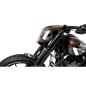 Preview: Cult-Werk LED headlamp Set. CVO style. glänzend schwarz – 13-17 Softail FXSB Breakout (NU)