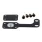 Preview: Cult-Werk ignition coil relocation Halterung Set. schwarz – 06-22 XL Sportster (NU)