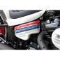 Preview: Cult-Werk Seitenabdeckung set ''Racing''. glänzend schwarz – 18-24 Softail with air ride systems