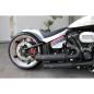 Preview: Cult-Werk Seitenabdeckung set ''Racing''. glänzend schwarz – 18-24 Softail with air ride systems
