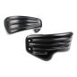 Preview: Cult-Werk Seitenabdeckung set ''Racing''. glänzend schwarz – 18-24 Softail with air ride systems
