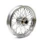 Preview: 3.00 x 16 front wheel 40 spokes chrome – 84-98 FLT/Touring; FLHT, FLHR, FLTR