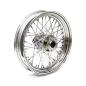 Preview: 3.00 x 16 front wheel 40 spokes chrome – 84-98 FLT/Touring; FLHT, FLHR, FLTR