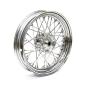 Preview: 3.00 x 16 wheel 40 spokes chrome – 67-72 FL front and rear; 71-72 FX rear only