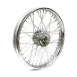 Preview: 2.15 x 21 front wheel 40 spokes chrome – 84-94 FXR; 91-98 FXD; 84-85 XL Sportster