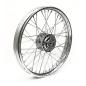 Preview: 2.15 x 21 Vorderrad 40 Speichen verchromt – 78-83 FX, XL Sportster mit zwei Bremsscheiben