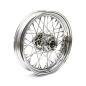 Preview: 3.00 x 16 Hinterrad 40 Speichen verchromt – 08-20 XL Sportster (ohne ABS)