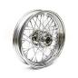 Preview: 3.00 x 16 front wheel 40 spokes chrome – 08-17 FLT/Touring; FLHT, FLHR, FLTR, FLHX (No ABS)