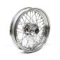 Preview: 3.00 x 16 Vorderrad 40 Speichen verchromt – 07-17 FLST/C/F/N (ohne ABS) (NU)