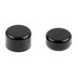 Preview: Cult-Werk hinten wheel axle Abdeckungsset. glänzend schwarz – Softail: 18-19(NU)FXBR Breakout 107; 18-22(NU)FXBRS Breakout 114; 23-25 FXBR Breakout 117; 18-20 FLFB Fat Boy 107; 18-24 FLFBS Fat Boy 114; 2025 FLFB Fat Boy 117