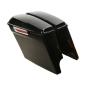 Preview: 5" verlängertes Satteltaschenset. Bagger Koffer Schwarz für Harley Davidson 14-23 FLT/Touring Street Glide, Road Glide, Road King