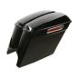 Preview: 5" verlängertes Satteltaschenset. Bagger Koffer Schwarz für Harley Davidson 14-23 FLT/Touring Street Glide, Road Glide, Road King