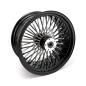 Preview: MCS-Radialspeichen-Hinterrad mit 48 Fat Spoke, 8.50 x 18, schwarz – 2006 V-Rod (NU)