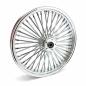Preview: MCS radial 48 fat spoke front wheel 3.50 x 21 SF chrome – 04-05 FXDWG