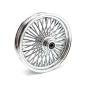 Preview: MCS radial 48 fat spoke front wheel 3.50 x 16 SF chrome – 04-05 FXDWG