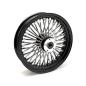 Preview: MCS radial 48 fat spoke front wheel 3.50 x 16 SF black – 04-05 FXDWG