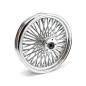 Preview: MCS-Radialspeichen-Hinterrad mit 48 Fat Spoke, 3.50 x 16, verchromt – 06-07 Dyna; 02-07 FLT/Touring; 05-07 XL Sportster (NU)
