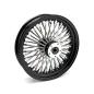 Preview: MCS-Radialspeichen-Hinterrad mit 48 Fat Spoke, 3.50 x 16, schwarz – 06-07 Dyna; 02-07 FLT/Touring; 05-07 XL Sportster (NU)