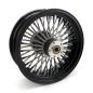 Preview: MCS-Radialspeichen-Hinterrad mit 48 Fat Spoke, 5.50 x 16, schwarz – 08-26 FLT/Touring nur für Custom-Anwendungen (siehe Hinweis)