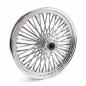 Preview: MCS-Radialspeichen-Vorderrad mit 48 Fat Spoke, 3.50 x 18, SF, verchromt – 04-05 FXDWG