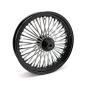 Preview: MCS radial 48 fat spoke front wheel 3.50 x 18 SF black – 04-05 FXDWG