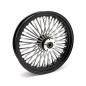 Preview: MCS radial 48 fat spoke front wheel 3.50 x 18 SF black – 04-05 FXDWG